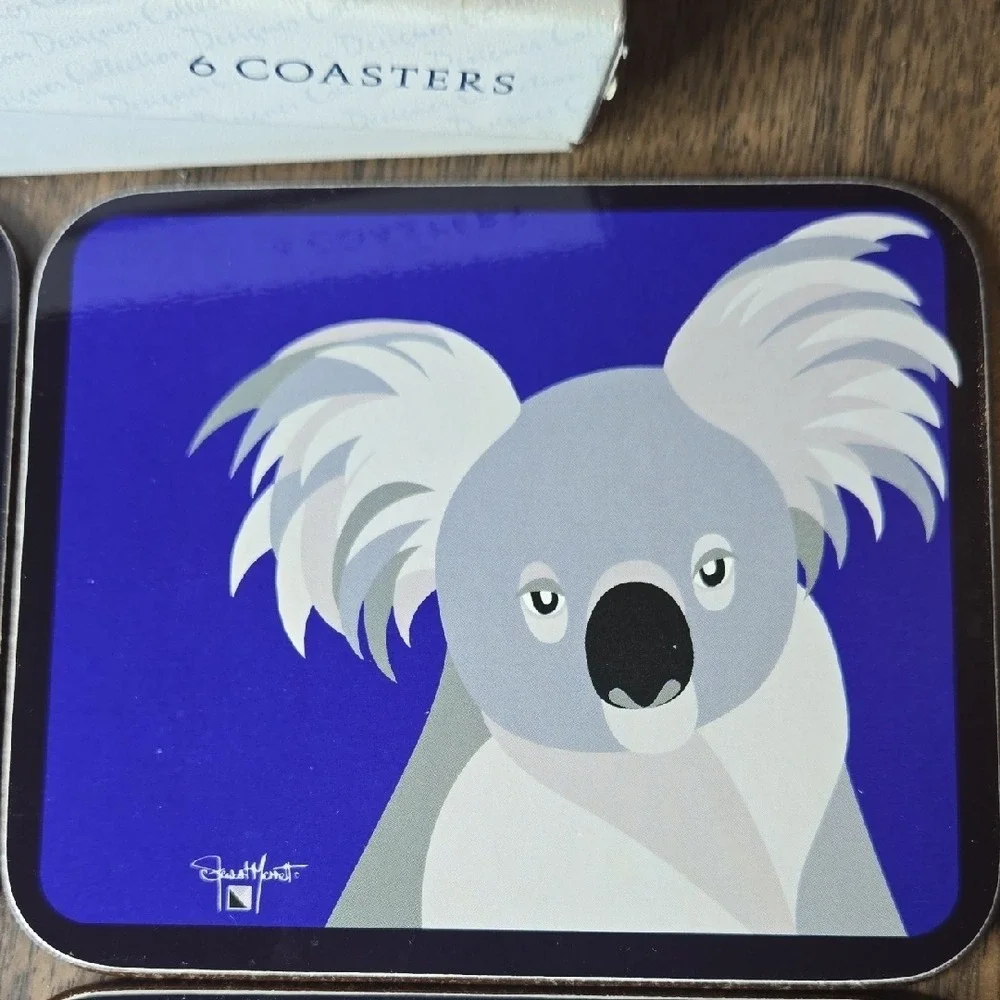 Jason Coasters with‎ Australian Animal Designs (6)